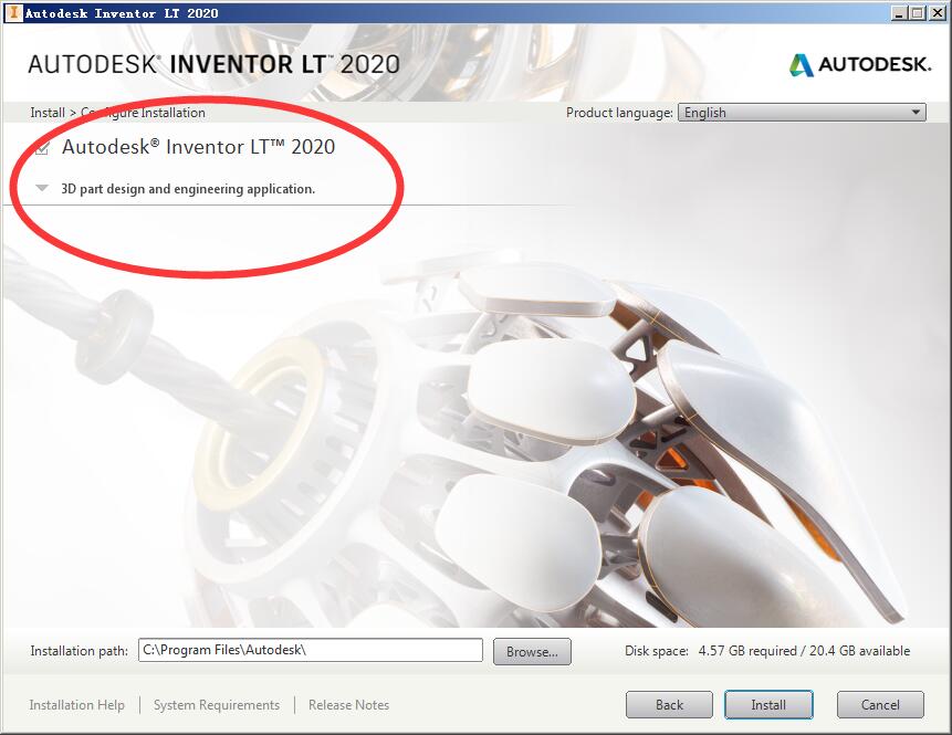 Autodesk Inventor LT 2020图文安装注册教程