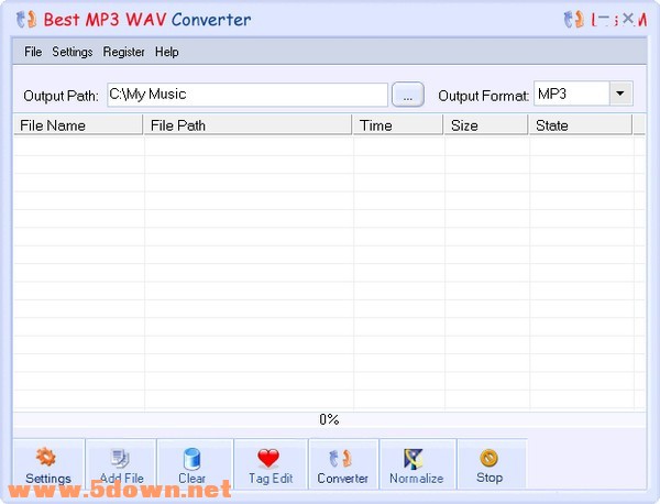Best MP3 WAV Converter(音频格式转换工具) v1.0.0.1免费版