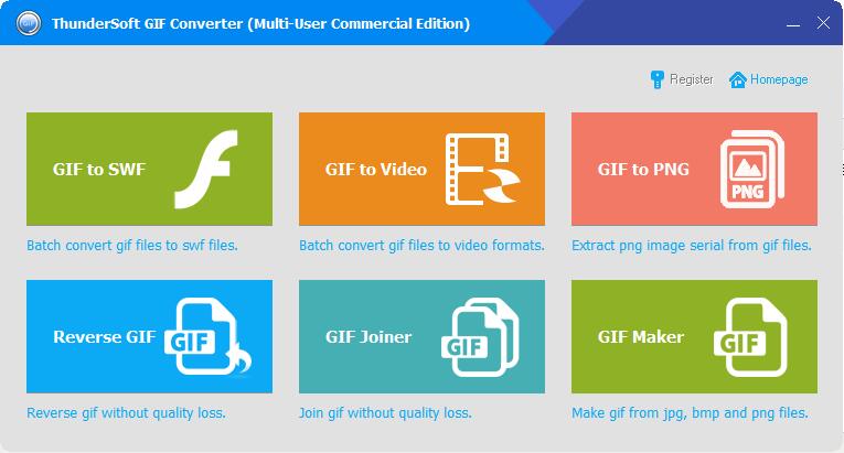 ThunderSoft GIF Converter(gif转换成视频软件) v3.8.0.0免费版