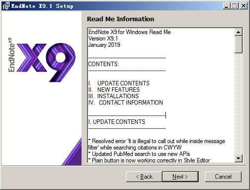 endnote x9.1破解版 附序列号和安装教程