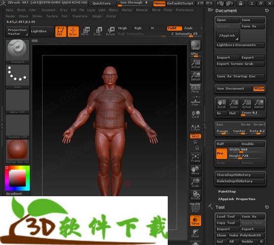 Zbrush2021破解版[百度云]下载_Pixologic Zbrush 2021中文破解版（附安装教程）