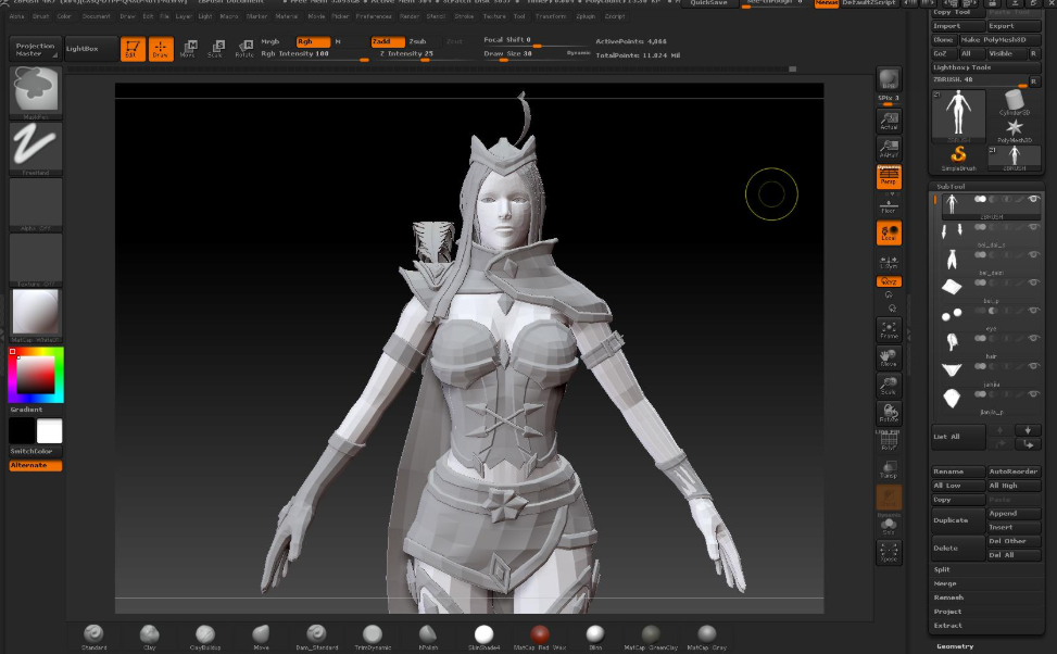 zbrush软件uv贴图
