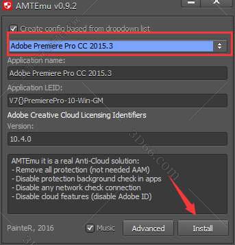Adobe Premiere pro cc2016（2015.3）免费破解版【视频剪辑软件】下载安装图文教程、破解注册方法