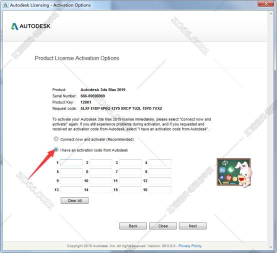 3dmax2019 免费破解版安装图文教程、破解注册方法