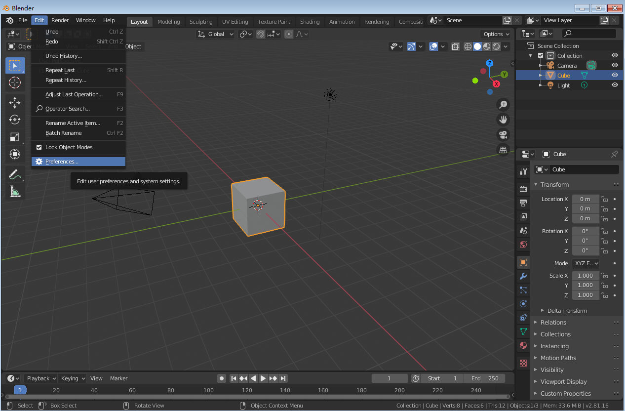 Blender 3D 2.82 官方免费版【Blender 2.82】中文版安装图文教程、破解注册方法