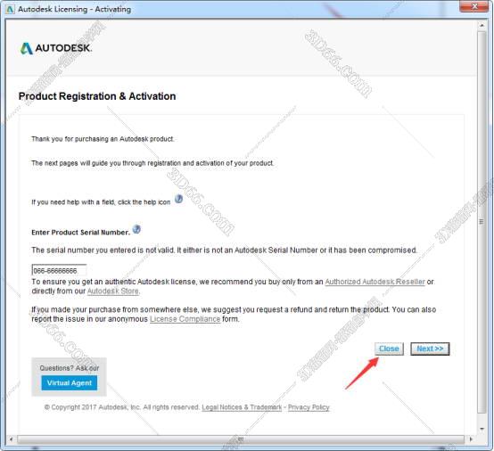 Autodesk 3dsmax2018简体中文版安装图文教程、破解注册方法