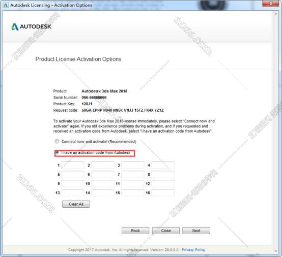 Autodesk 3dsmax2018简体中文版安装图文教程、破解注册方法