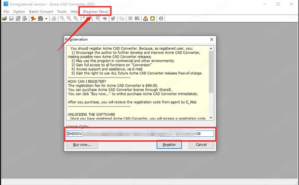 CAD格式版本转换器Acme CAD Converter2021免费版（高版本转低版本）免安装安装图文教程、破解注册方法