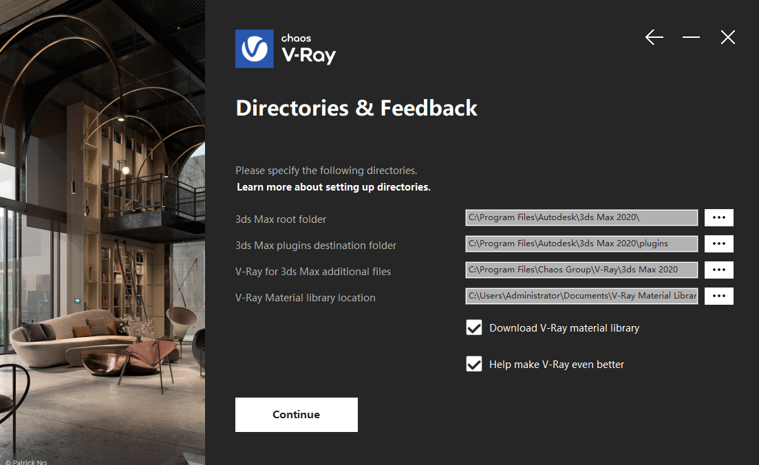 【VR5.2001渲染器】VRay5.2 Next for 3dmax2016-2022 绿色免费中文版安装图文教程、破解注册方法