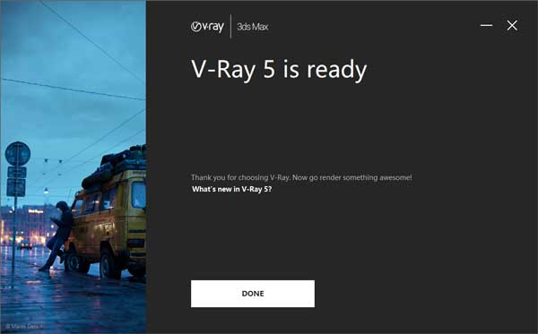 VRay5.0 for 3dmax2021中文完整版安装图文教程、破解注册方法
