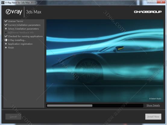 VRay4.1【VR4.1渲染器】Next for 3dmax2013 update 1.1 Trial中文（英文）破解版安装图文教程、破解注册方法