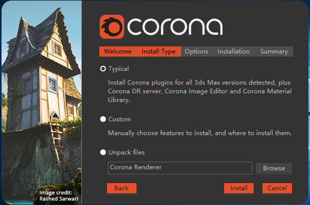 Corona Renderer 7.0 for 3dmax 2014-2022【CR渲染器】汉化破解版安装图文教程、破解注册方法