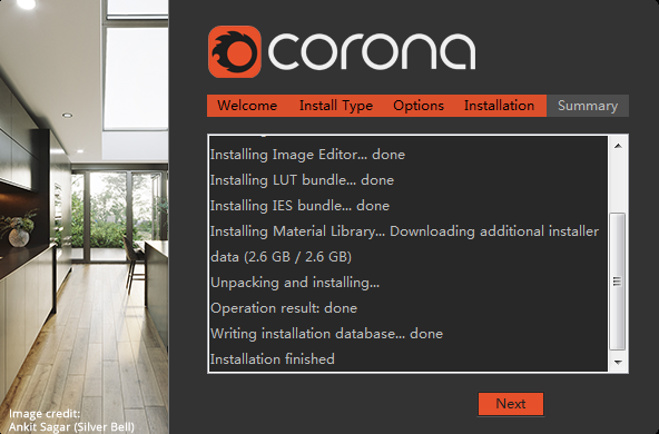 Corona Renderer 6.2 for 3dmax 2014-2022 汉化破解版安装图文教程、破解注册方法