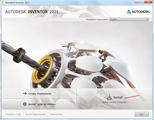 Autodesk Inventor2021中文版【Inventor 2021破解版】中文破解版安装图文教程、破解注册方法