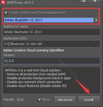 Adobe Illustrator cc2017绿色破解版安装图文教程、破解注册方法