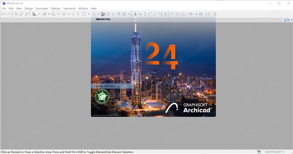 GraphiSoft Archicad V24【3D建筑信息软件】英文破解版下载+安装教程
