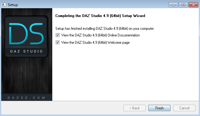 DAZ Studio Pro 4.9破解版【DAZ Studio 4.9】英文破解版安装图文教程、破解注册方法