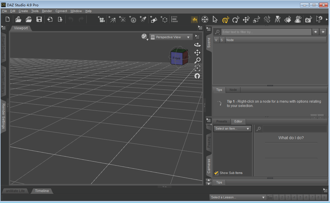 DAZ Studio Pro 4.9破解版【DAZ Studio 4.9】英文破解版安装图文教程、破解注册方法