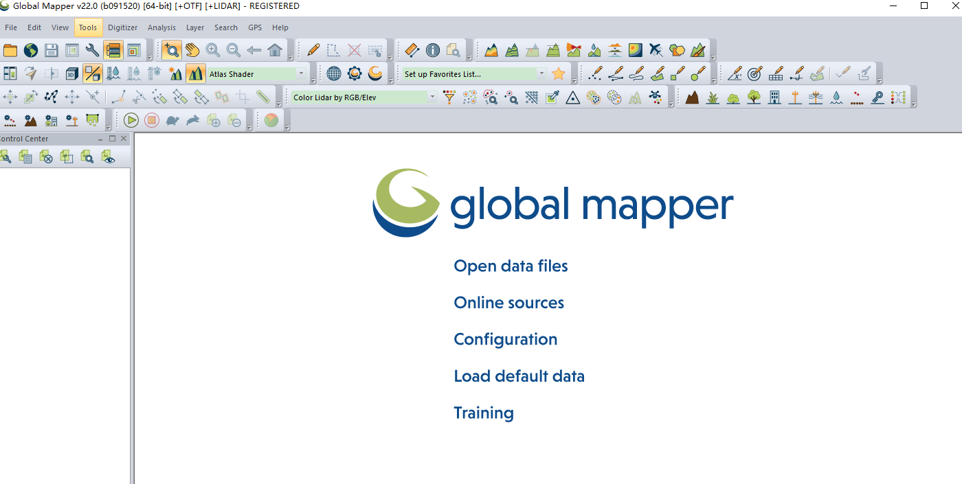 global mapper图片输出