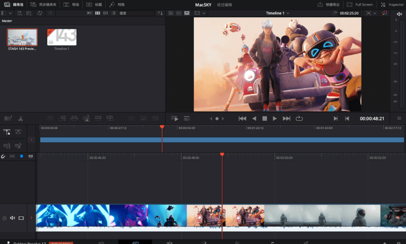 davinci resolve 中文教程