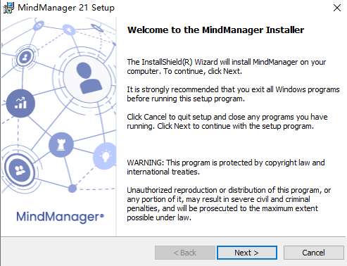 思维导图软件MindManager2021官方绿色破解版安装图文教程、破解注册方法