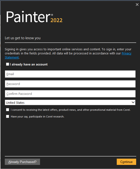 Corel Painter 2022 绿色中文版安装图文教程、破解注册方法