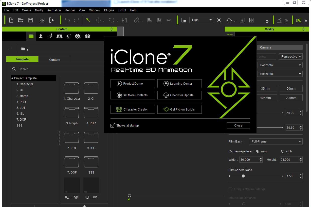 Reallusion iClone Pro 7.9【3D动画制作软件v7.9.5124.1】免费破解版安装图文教程、破解注册方法