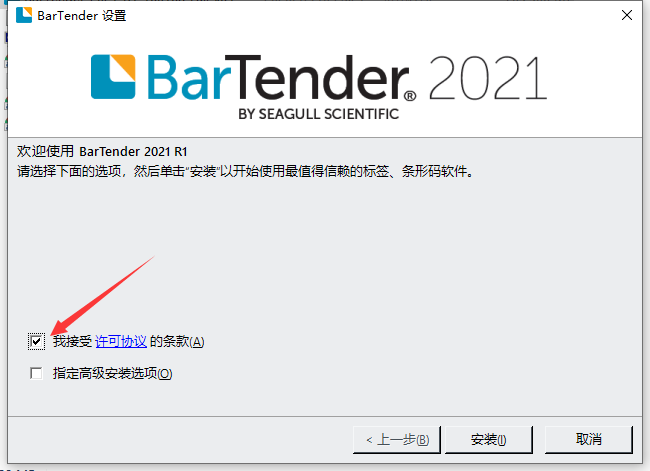 BarTender Designer2021【bartender条码打印软件】中文破解版安装图文教程、破解注册方法
