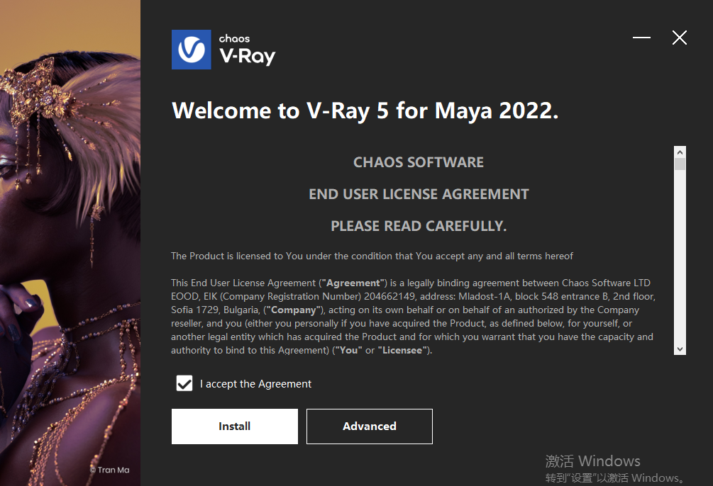 VRay5.2 for Maya2018-2023【VRay渲染器】英文破解版下载安装图文教程、破解注册方法