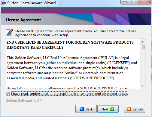 golden software surfer 21【3D立体绘图建模软件】英文破解版下载安装图文教程、破解注册方法