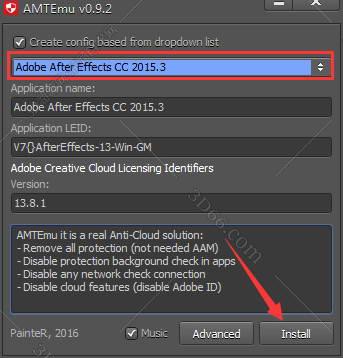 Adobe After Effects cc2015.3绿色破解版安装图文教程、破解注册方法