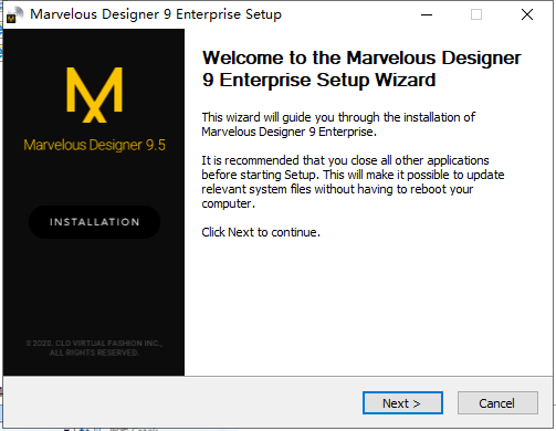 Marvelous Designer 9.5 enterprise中文破解版安装图文教程、破解注册方法