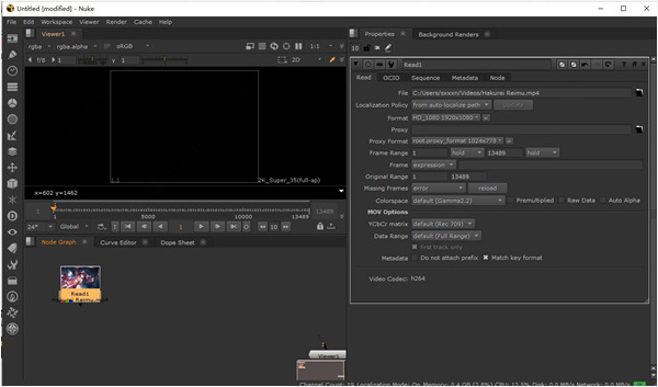 The Foundry Nuke 13.0 v1【后期特效合成软件】绿色破解版安装图文教程、破解注册方法
