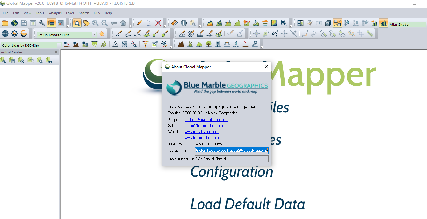 Global Mapper20破解版【Global Mapper】绿色破解版安装图文教程、破解注册方法