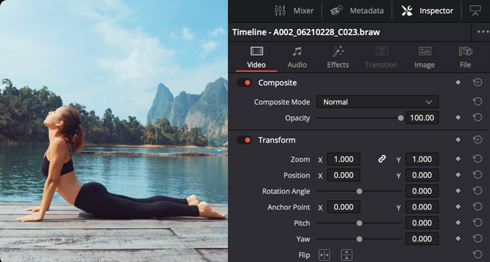 davinci resolve 网格