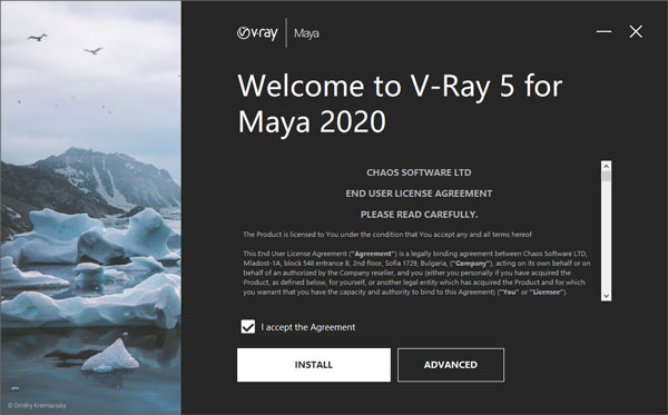 VRay5.1 Next for Maya2018/2019/2020/2022 完整破解版安装图文教程、破解注册方法