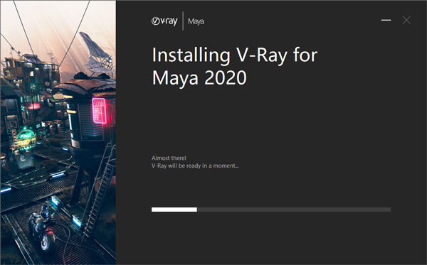 VRay5.1 Next for Maya2018/2019/2020/2022 完整破解版安装图文教程、破解注册方法