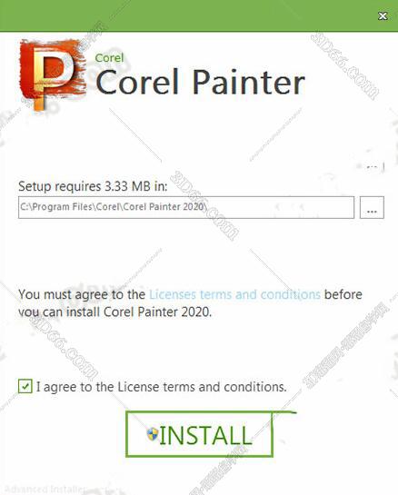 Corel Painter 2020【Painter 2020中文版】中文破解版安装图文教程、破解注册方法