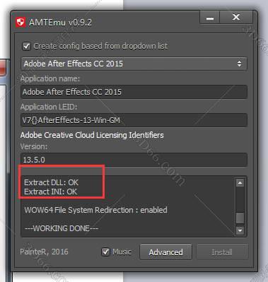 Adobe After Effects cc2015简体中文绿色版安装图文教程、破解注册方法
