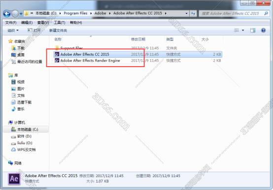 Adobe After Effects cc2015简体中文绿色版安装图文教程、破解注册方法