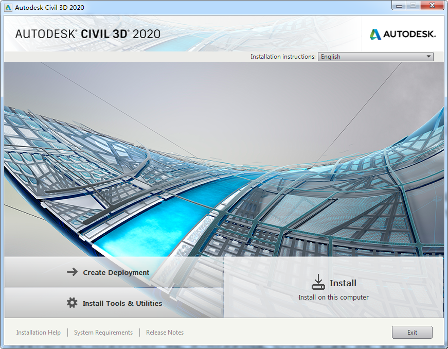 Civil 3d 2020破解版【3D建模软件】免费下载安装图文教程、破解注册方法
