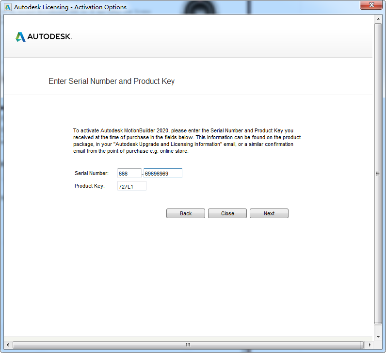 Autodesk MotionBuilder 2020【3D角色动画软件】免费英文版 附注册机安装图文教程、破解注册方法