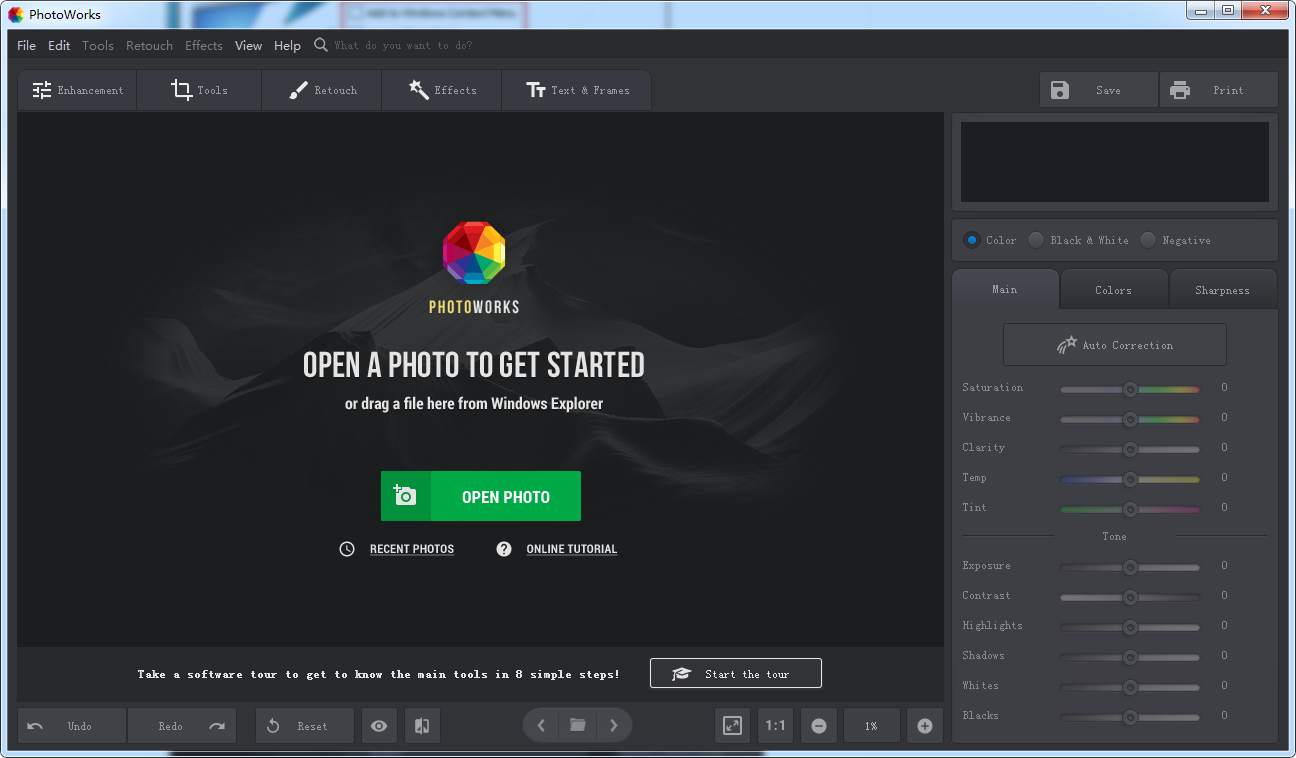 AMS Software PhotoWorks v9.0【智能图像编辑软件】英文破解版下载安装图文教程、破解注册方法