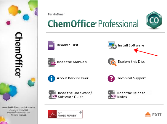ChemDraw 17【化学绘图套件】绿色破解版安装图文教程、破解注册方法