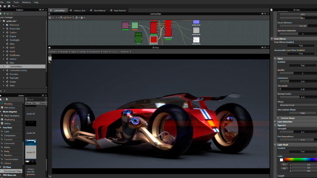 substance designer树皮