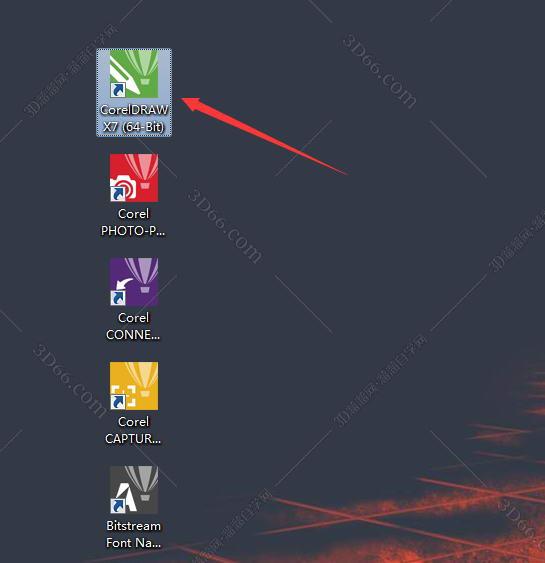 Coreldraw x7官方绿色版安装图文教程、破解注册方法