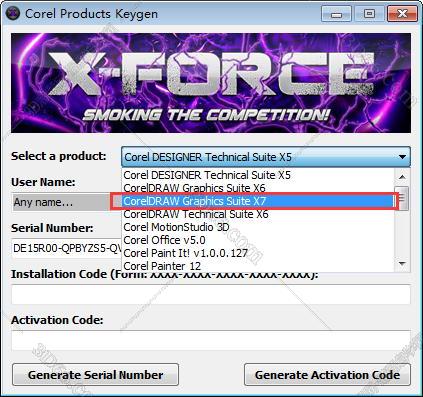 Coreldraw x7官方绿色版安装图文教程、破解注册方法