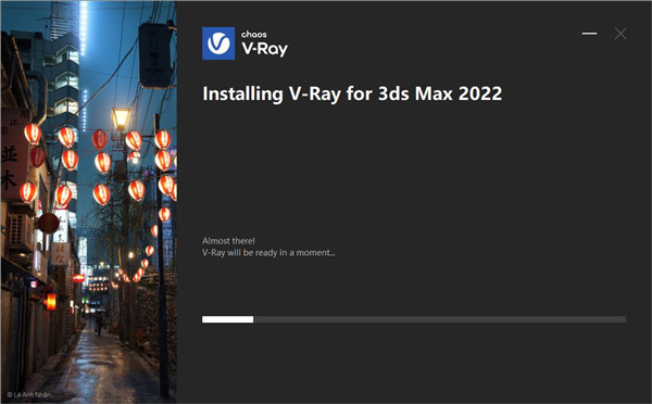 VRay5.2【VR5.2023渲染器】VRay for 3dmax2022完整汉化版安装图文教程、破解注册方法