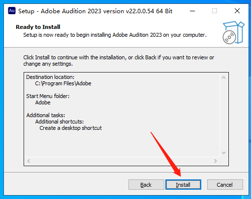 【AU 2023下载】Adobe Audition 2023 v22.0.0.54中文特别破解版安装图文教程、破解注册方法