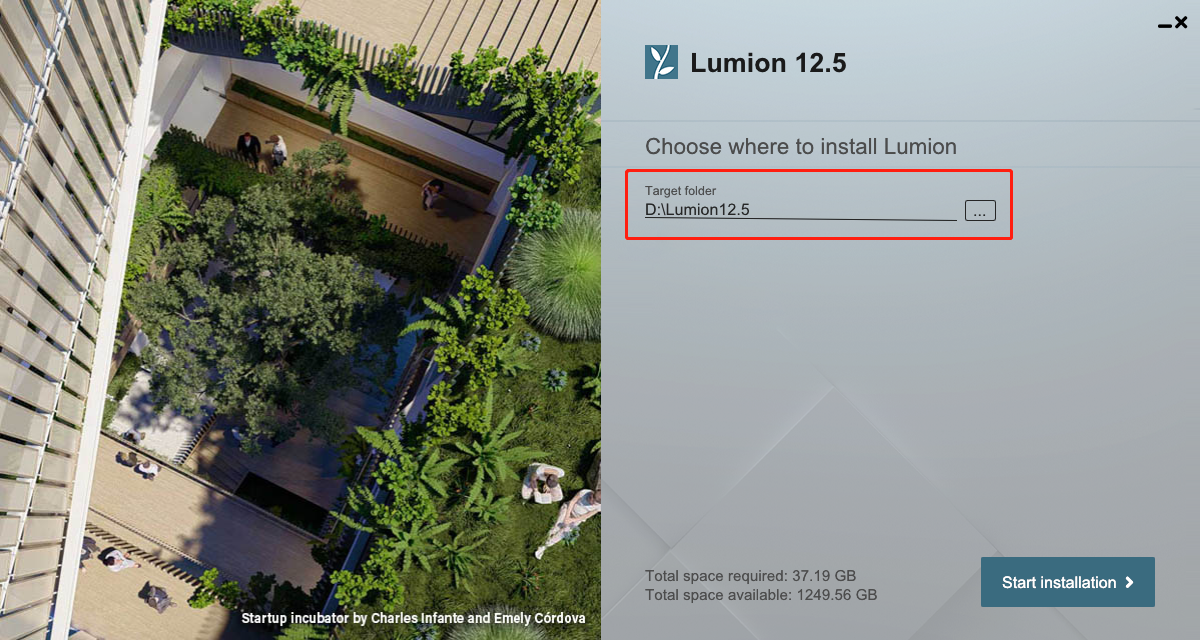 【3D景观建筑软件下载】Lumion v12.5最新免费破解中文版安装图文教程、破解注册方法
